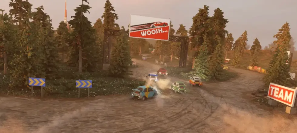 Для Teardown анонсировали гоночный режим Rally Mode с разрушаемым окружением