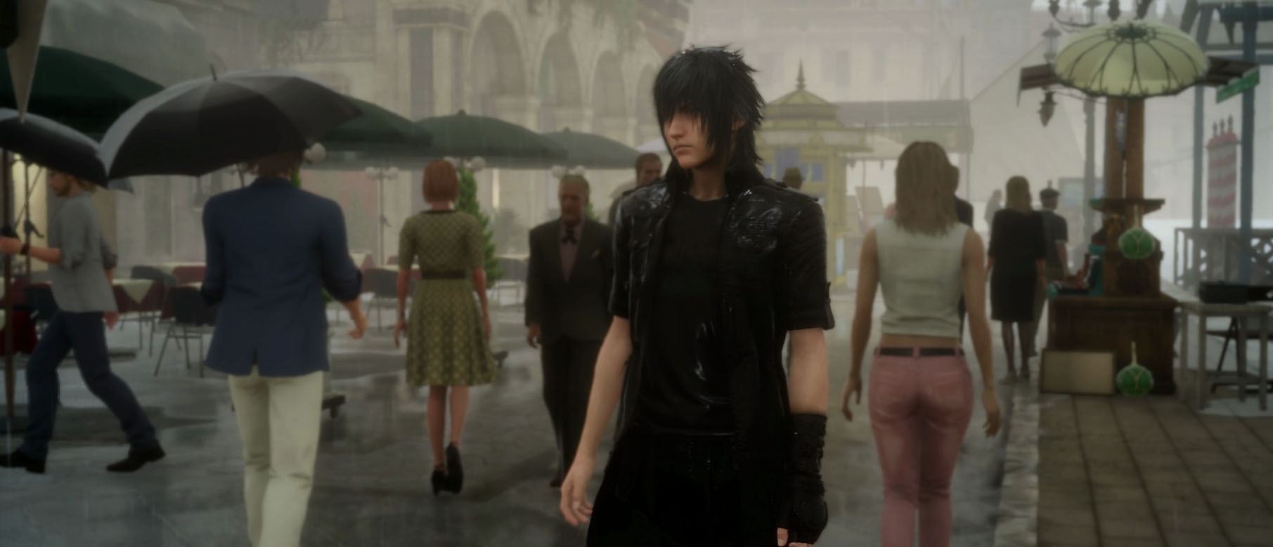 Какие технологии использует Square Enix для реалистичной смены времени суток в Final Fantasy XV