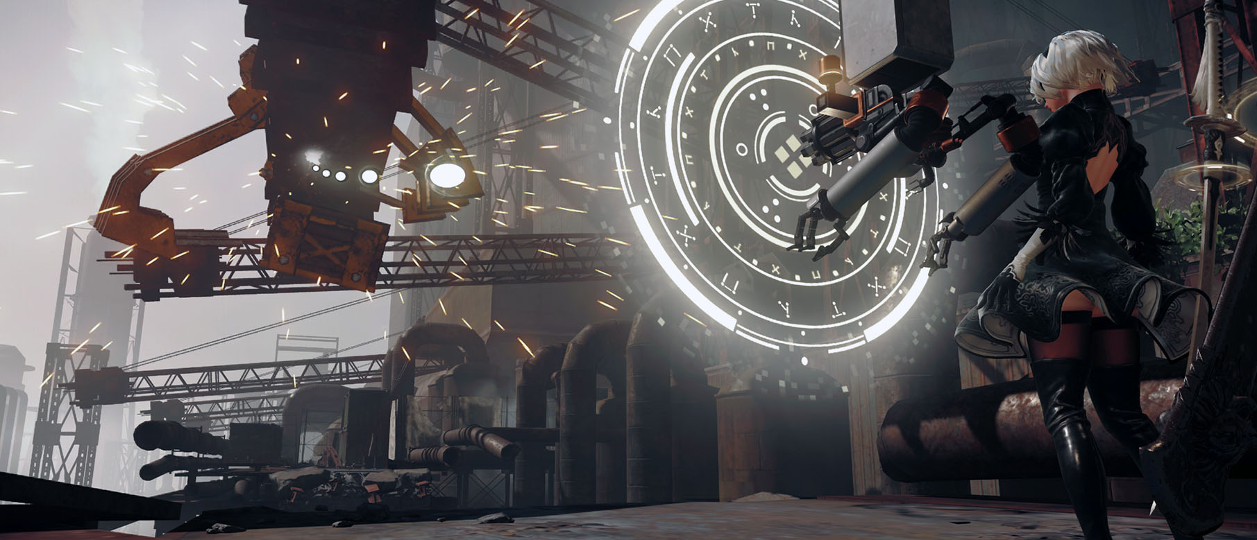 Скриншоты NieR: Automata в 1080p