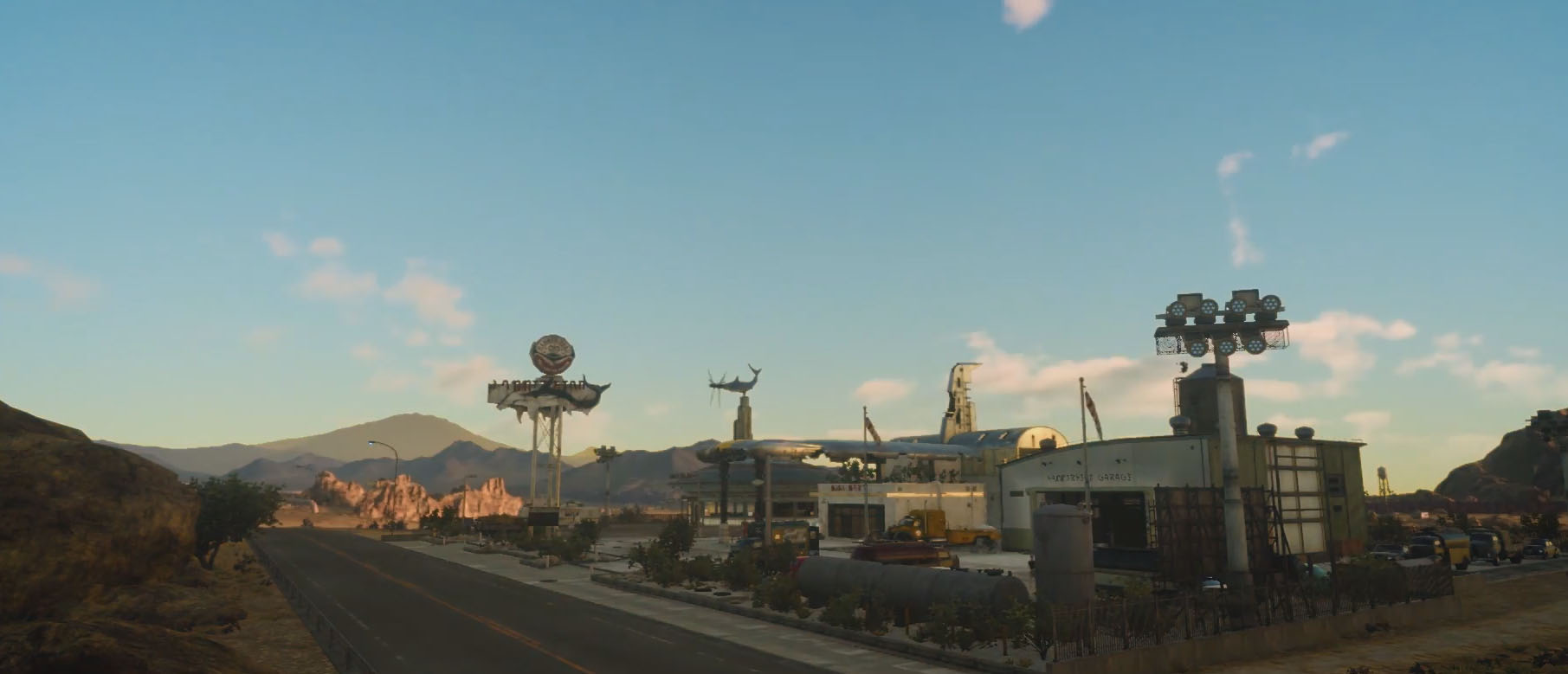 Наглядный пример цикла смены дня и ночи в Final Fantasy XV