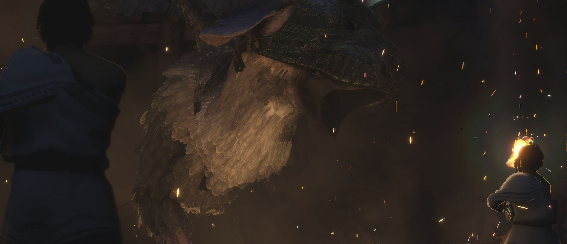 Свежий геймплей и новые скриншоты The Last Guardian