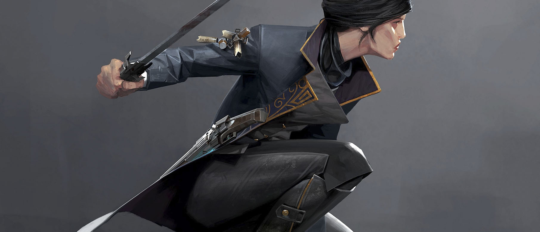 Множество артов и пара скриншотов Dishonored 2