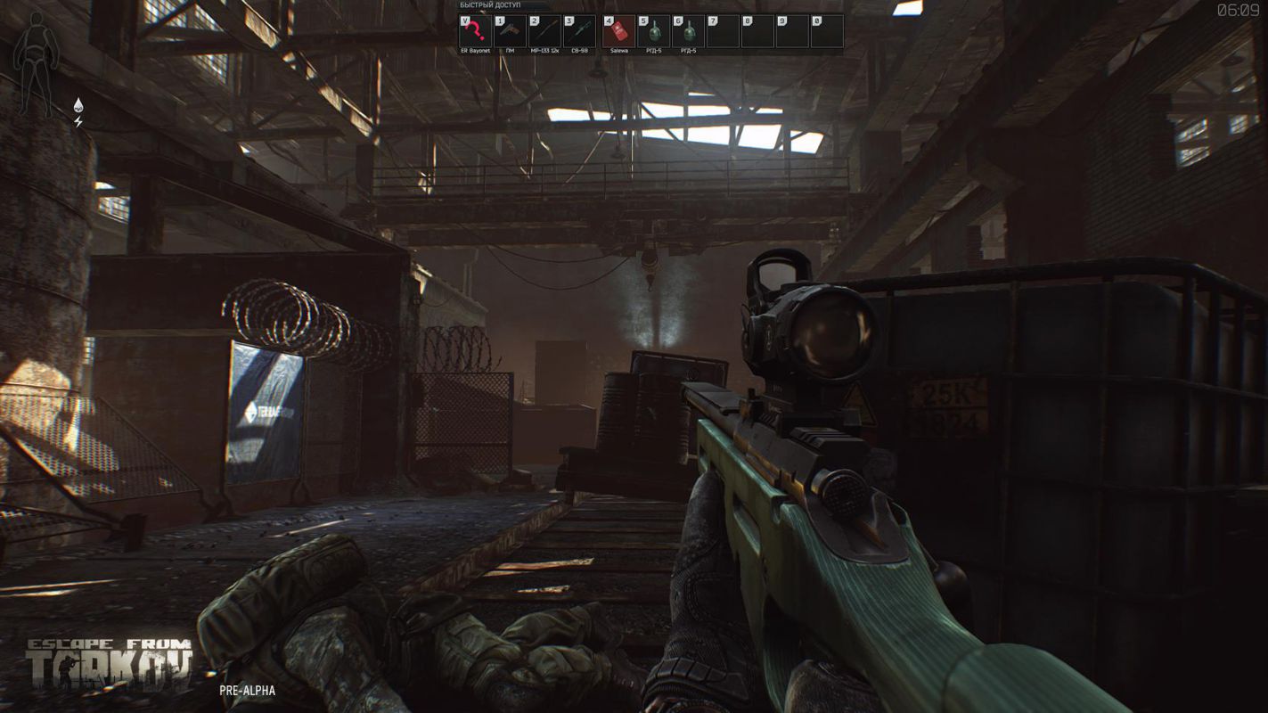 15 минут геймплея  Escape From Tarkov
