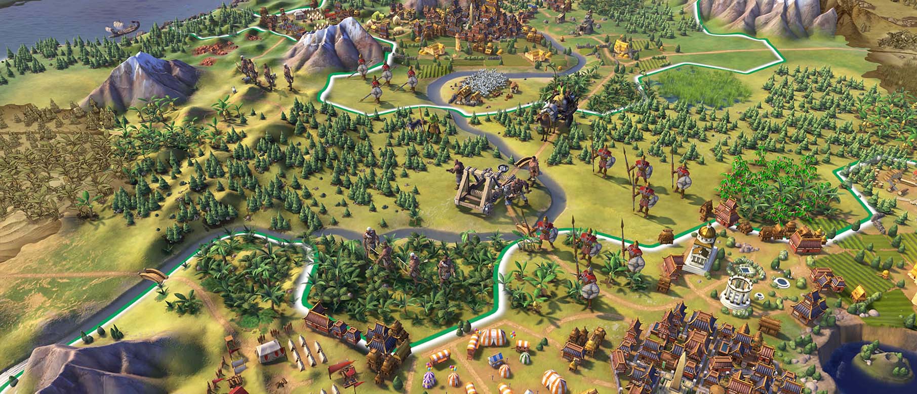 Шесть игр спустя, команда Civilization довольна новым визуальным стилем Civilization VI