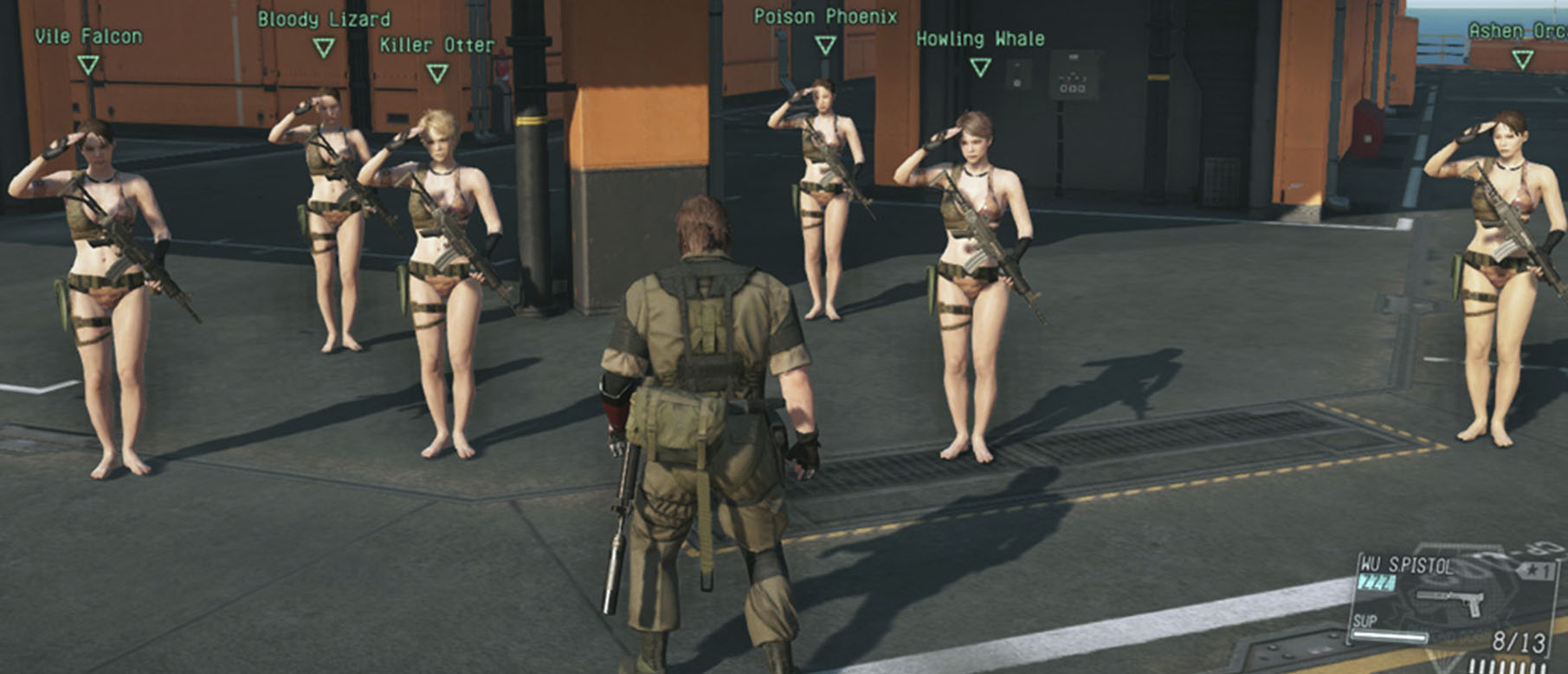 Для Metal Gear Solid V: The Phantom Pain доступны... бикини