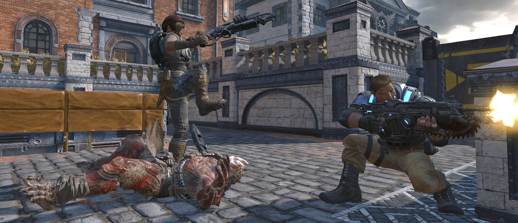 Шоты с настройками PC-Версии Gears of War 4