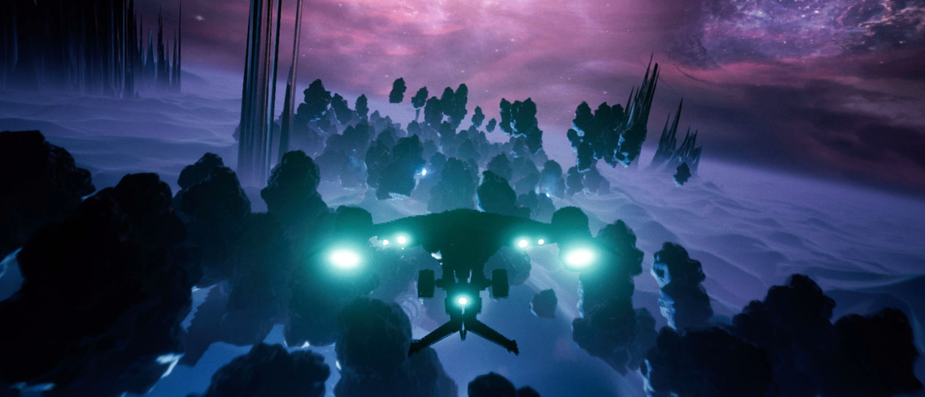 Voidrunner новый сюрреалистичный симулятор полетов на Unreal Engine 4