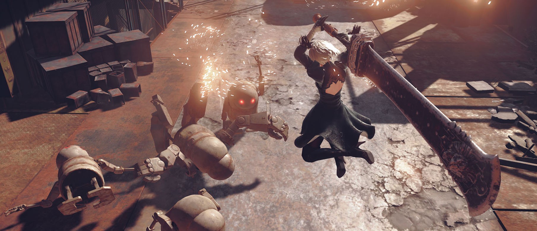 18 новых скриншотов NieR: Automata