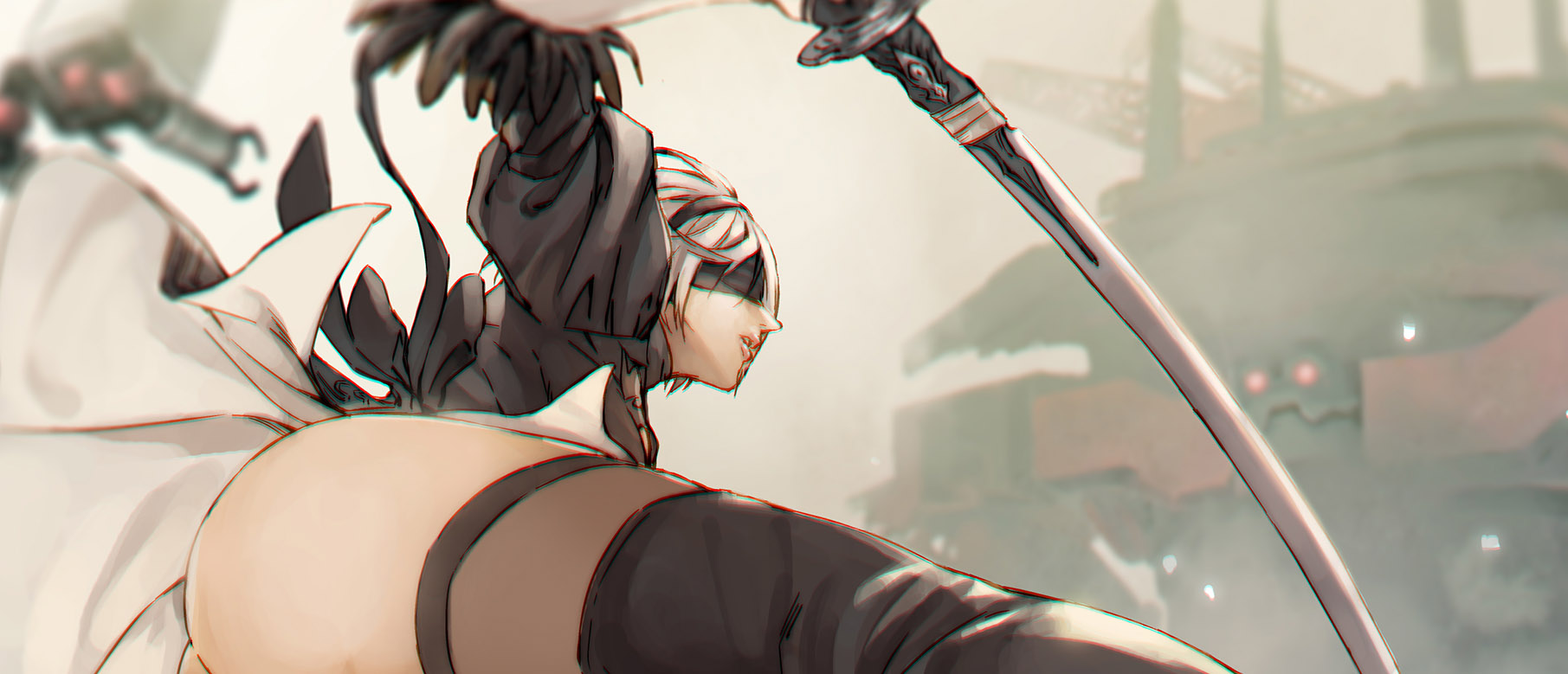 Директор NieR: Automata прокомментировал хайп вокруг задницы 2B из NieR: Automata
