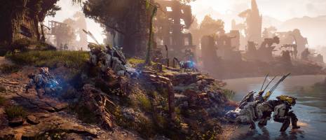 Продолжаем пополнять машинарий Horizon: Zero Dawn - Behemoth и Stormbird