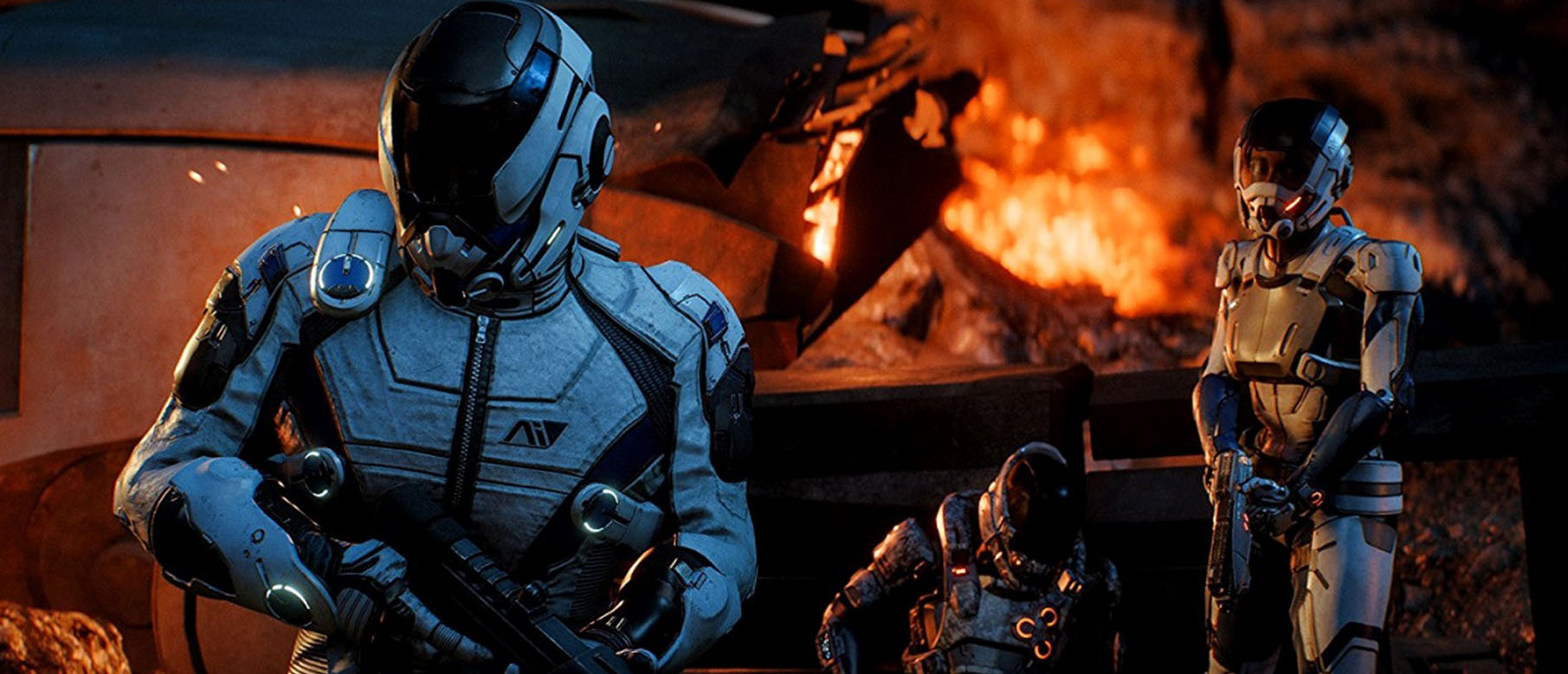 Несколько новых скриншотов Mass Effect: Andromeda