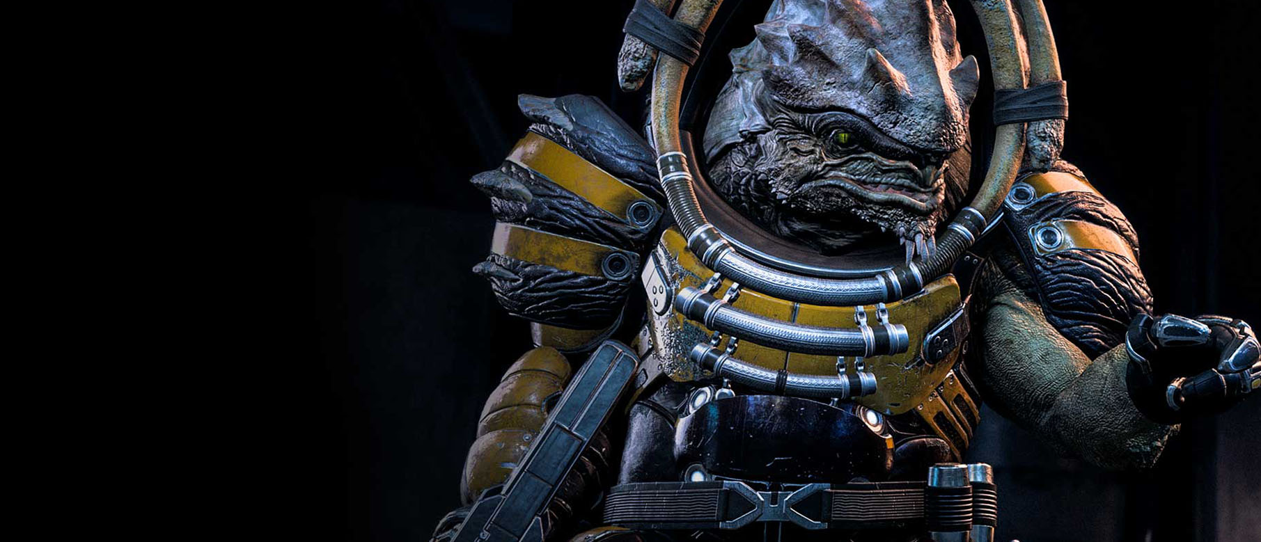 Познакомьтесь поближе с Накмором Драком, самым старым членом команды в Mass Effect: Andromeda