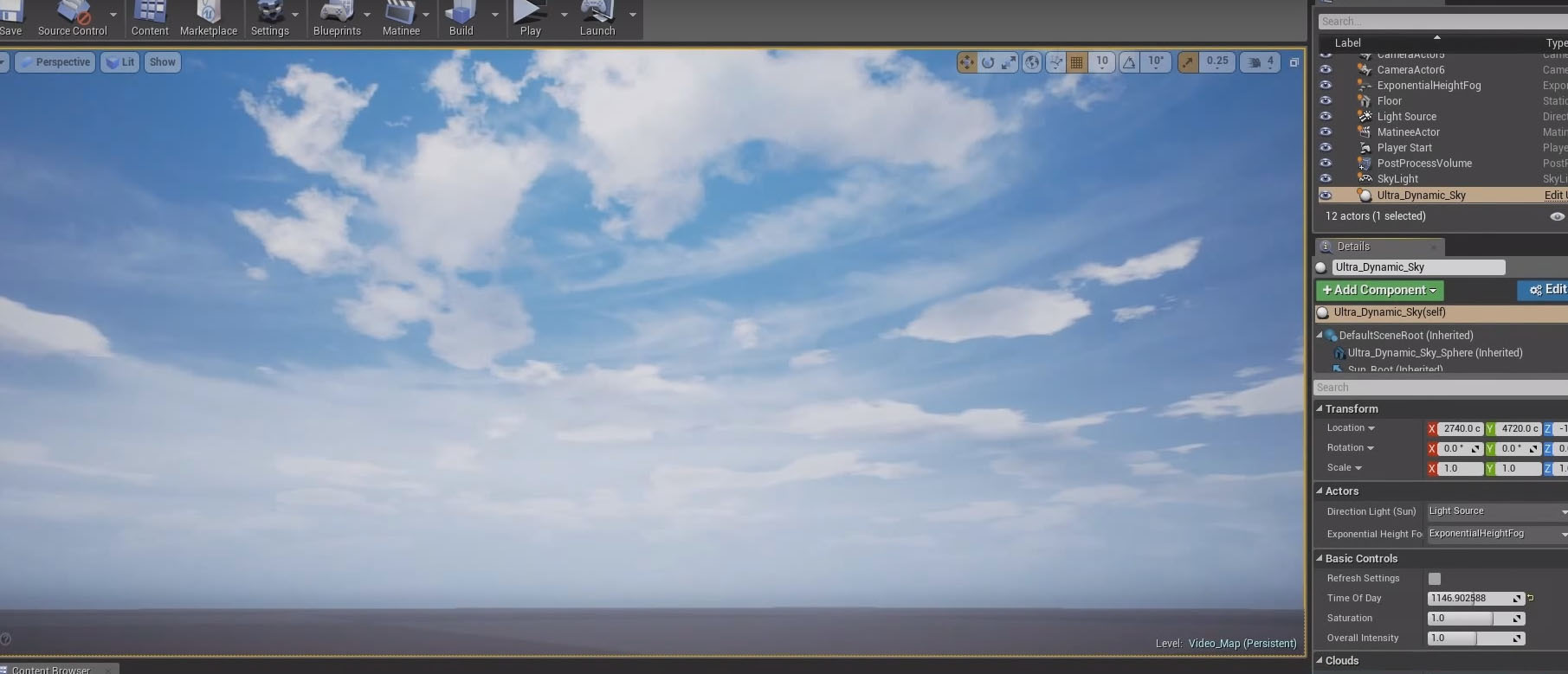 Новое Демо на Unreal Engine 4 демонстрирует реалистичные облака