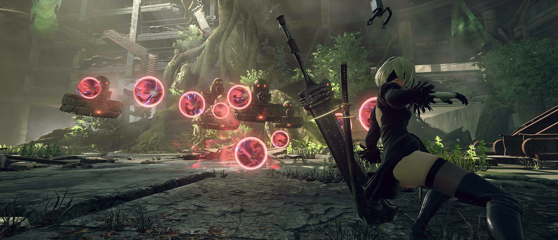 Кровавый рекламный ролик NieR:Automata