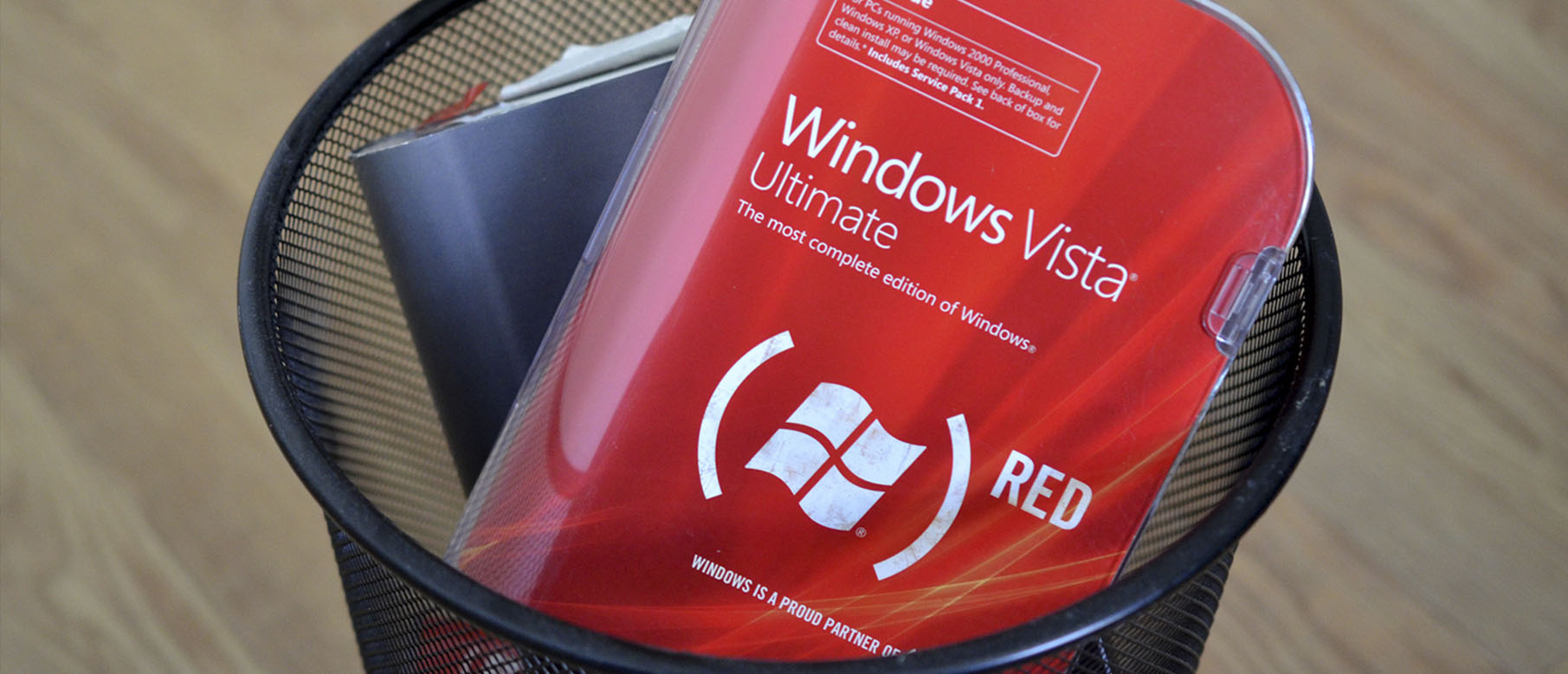 Microsoft, наконец, прощается с Windows Vista