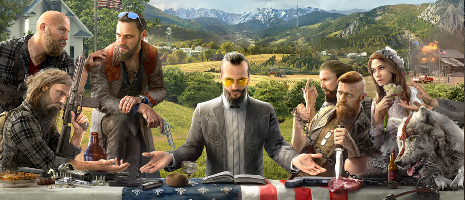 Официальный постер Far Cry 5