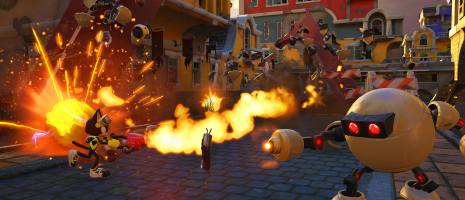 Скриншоты созданных персонажей Sonic Forces