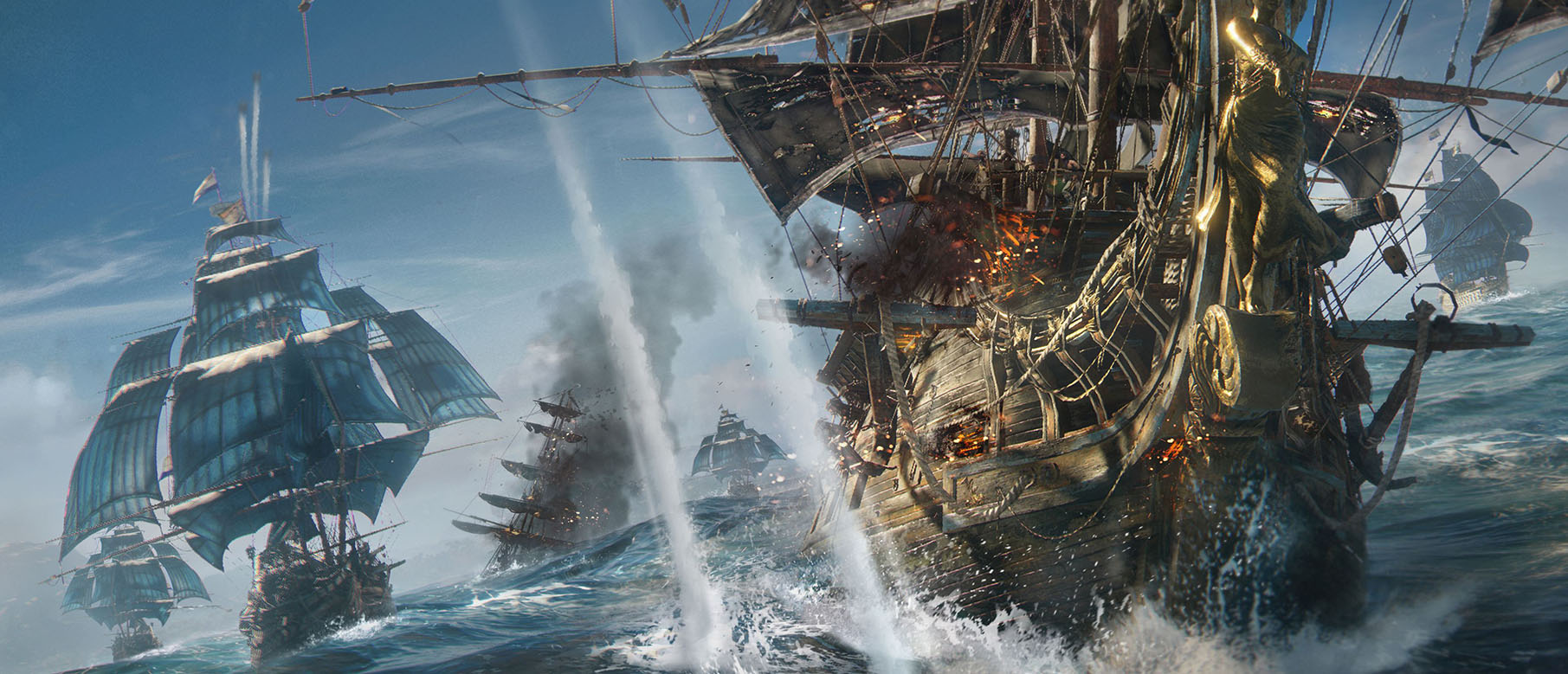 Первые концепт-арты и скриншоты Skull and Bones