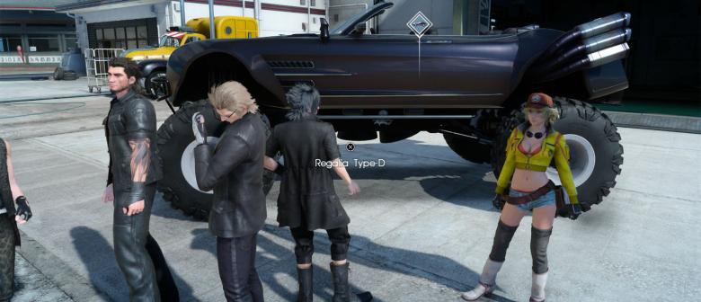 Внедорожная Регаилия уже ждет игроков в Final Fantasy XV
